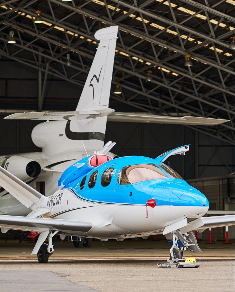 Purchasing  a new or pre-owned aircraft.